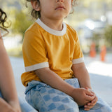 Polera Retro Amarilla